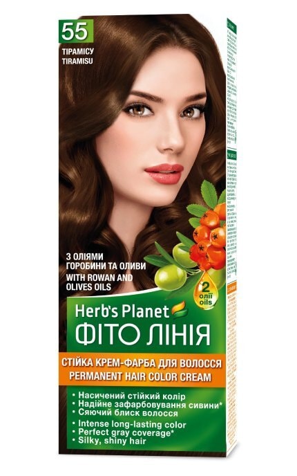 ФІТО ЛІНІЯ-Стойкая крем-краска для волос Фито Линия Herb's Planet 1 шт-4823001605007