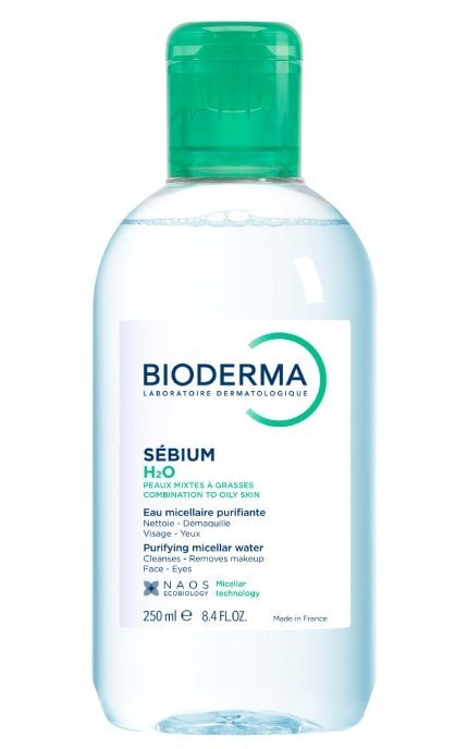 BIODERMA-Лосьйон для обличчя Bioderma Sebium H2O Міцелярний 250 мл-3401572288297