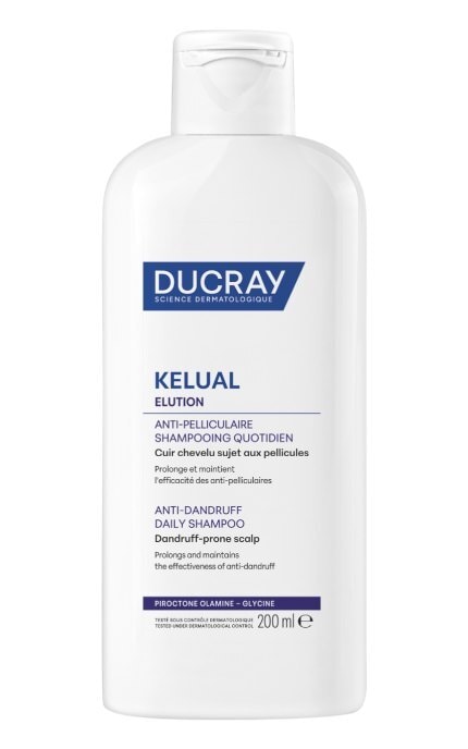 DUCRAY-Шампунь Ducray Элюшн для восстановления баланса кожи головы 200 мл-3282770390049