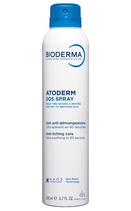 BIODERMA-Спрей для тіла Bioderma Atoderm SOS Spray 200 мл-3401528546341