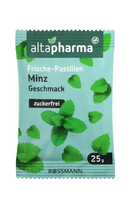 ALTAPHARMA-Леденцы с мятой Altapharma 21х1.2 г-4305615619651