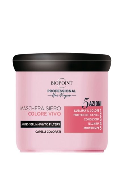 -Маска для крашеных волос Biopoint Professional Color Reviving Hair Mask Питание и защита цвета 400 мл-8050507531226