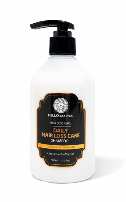 HELLO MORNING-Щоденний шампунь Hello, Morning для профілактики випадіння волосся 300 мл-8809925103337