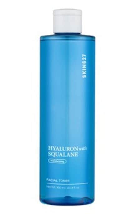 SKIN627-Тонер для обличчя зволожуючий Skin627 з гіалуроном і скваланом 300 мл-8809696985057