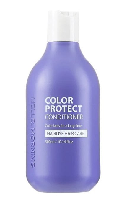 HELLO MORNING-Кондиционер для окрашенных волос Hello, Morning Color Protect Conditioner защита цвета 300 мл-8809925104716