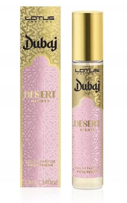 LOTUS-Парфюмированная вода Lotus Dubaj Desert Nights для женщин 33 мл-5902815136095
