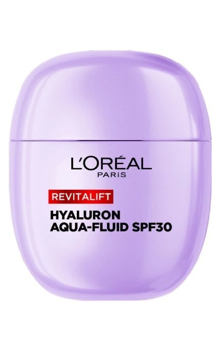 SKIN EXPERT-Аква-флюїд для шкіри обличчя L'Oreal Paris Revitalift Filler Plumping Aqua-Fluid Moisturiser з фактором захисту SPF30 40 мл-3600524244606