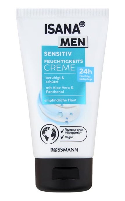 ISANA MEN-Крем для обличчя Isana для чоловіків 75 мл-4305615765105