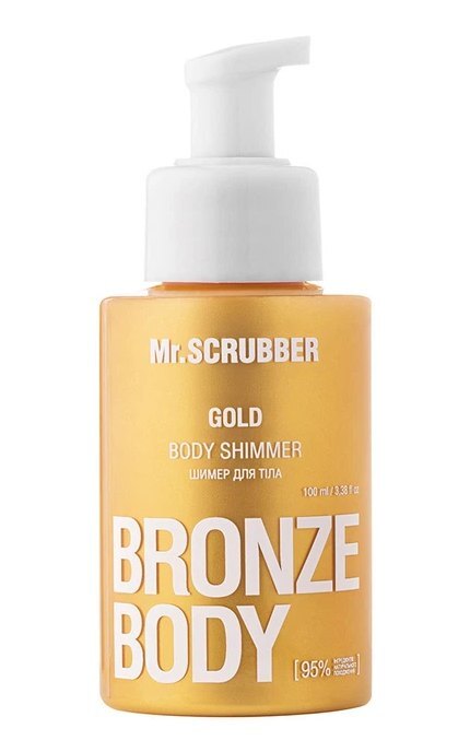 MR.SCRUBBER-Шимер для тіла Mr.Scrubber Bronze Body Gold 100 мл-4823109704541