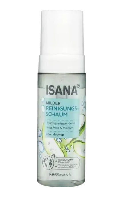 ISANA-Міцелярна пінка для зняття макияжу Isana Для сухої та чутливої шкіри 150 мл-4068134055125