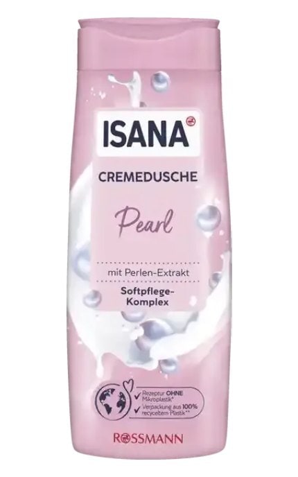 ISANA-Крем-гель для душа Isana Красота жемчужины 300 мл-4305615609461