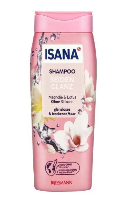 ISANA-Шампунь для волос Isana Блеск шелка 300 мл-4305615566160