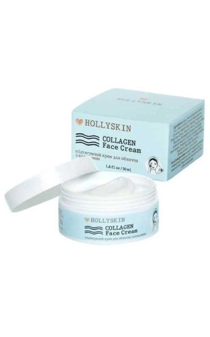 HOLLISKIN-Лифтинг крем для лица Hollyskin Collagen Face Cream с коллагеном 50 мл-4823109700581