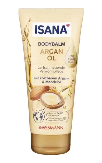 ISANA-Бальзам для тіла Isana з олією аргани 200 мл-4305615490168