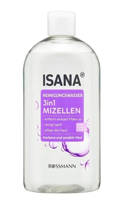 ISANA-Міцелярна вода Isana Для сухої та чутливої шкіри обличчя-4305615657332