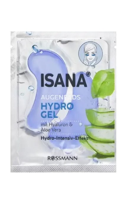 ISANA-Патчи под глаза Isana Алоэ Вера гидрогелевые 2 шт-4305615797076