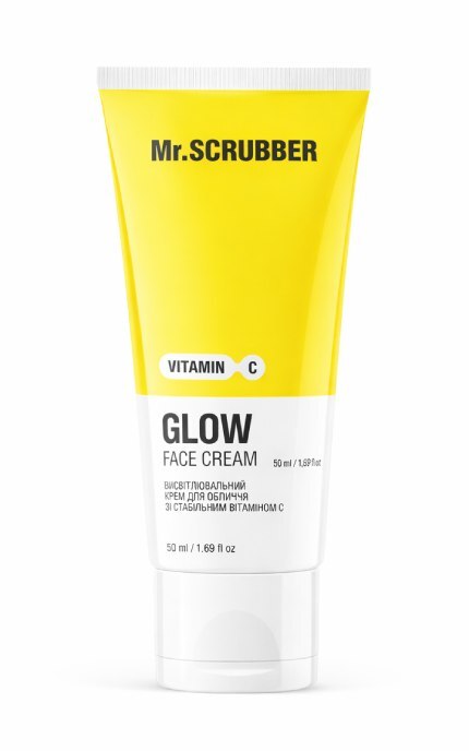 MR.SCRUBBER-Осветляющий крем для лица Mr.Scrubber Glow Vitamin C с витамином С 50 мл -4823109702431