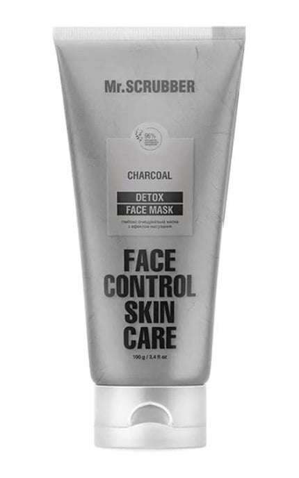 MR.SCRUBBER-Маска для лица Mr.Scrubber Detox Face Control с эффектом матирования 100 мл-4823109701496