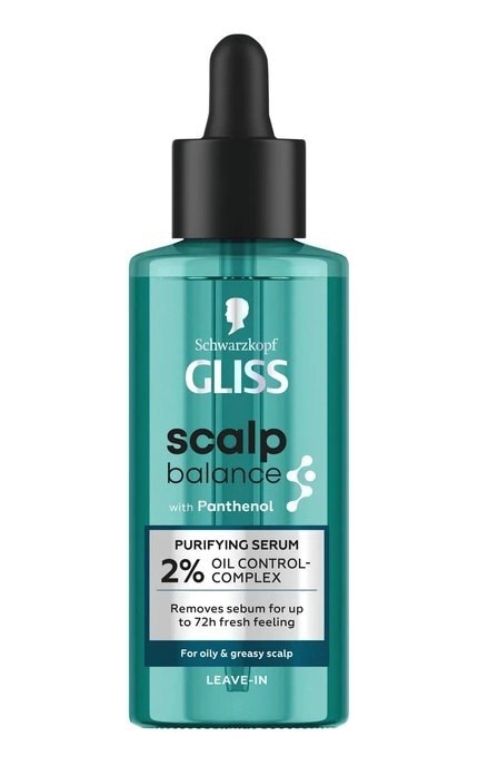 Gliss-Сыворотка для волос Gliss Purifying Serum Scalp Balance Очищающая 100 мл-9000101771800