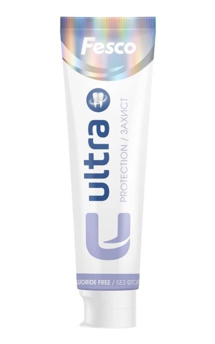 FESCO-Зубна паста Fesco Ultra Protection Комплексний захист 100 мл-4820204701956