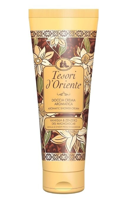 TESORI D'ORIENTE-Гель для душа Tesori d'Oriente парфюмированный Ваниль и имбирь 250 мл-8008970037462
