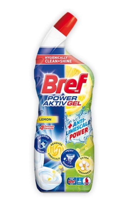BREF-Гель для чищення та дезінфекції унітазів Bref Total Лимон та лайм 700 мл-9000101312270