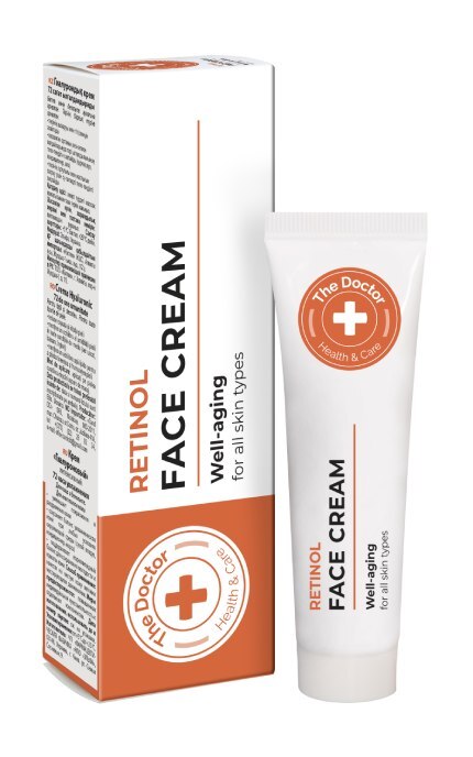ДОМАШНИЙ ДОКТОР-Крем антивіковий для обличчя Домашний доктор Ретинол, 30 мл-4823015943324