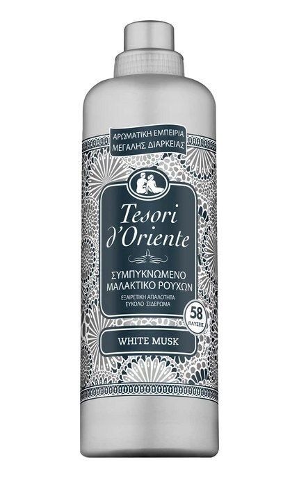 TESORI D'ORIENTE-Парфюмированный кондиционер для стирки Tesori d'Oriente «Белый мускус» 1160 мл-8008970063102