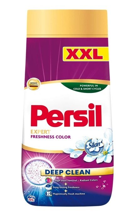 PERSIL-Пральний порошок Persil Expert Deep Clean Автомат Color Свіжість від Silan 54 циклу прання 8.1 кг-9000101806427