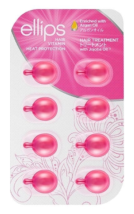 ELLIPS-Капсулы для волос Ellips Hair Vitamin Treatment с маслом жожоба 6х1 мл-8993417200021