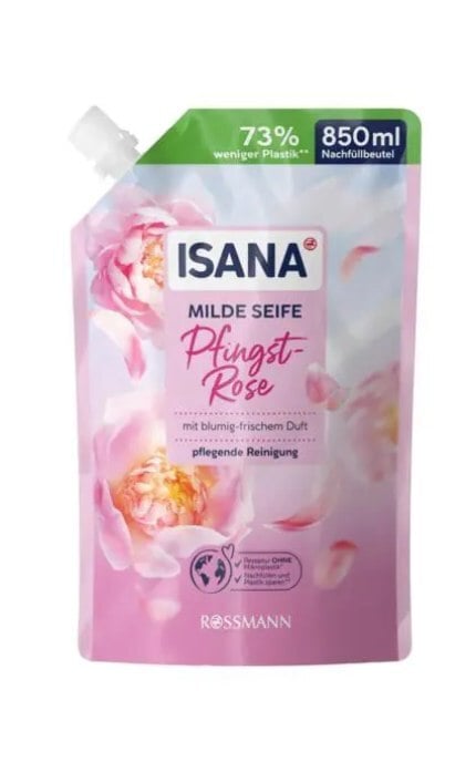 ISANA-Рідке мило Isana з ароматом півонії 850 мл-4068134072375