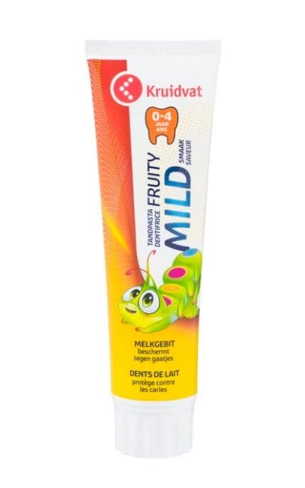 KRUIDVAT-Зубная паста Kruidvat 0-4 лет для детей 100 мл-8720674391915