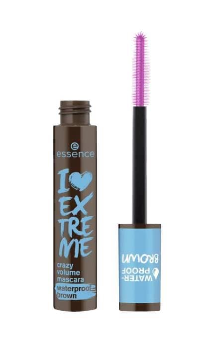ESSENCE-Тушь для ресниц Essence I Love Extreme Crazy Volume Brown Водостойкая 12 мл-4059729583260
