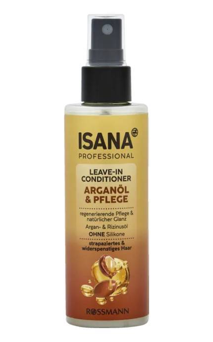 ISANA HAIR PROFESSIONAL-Незмивний спрей-кондиціонер ISANA Professional з аргановою олією 100 мл-4068134081742