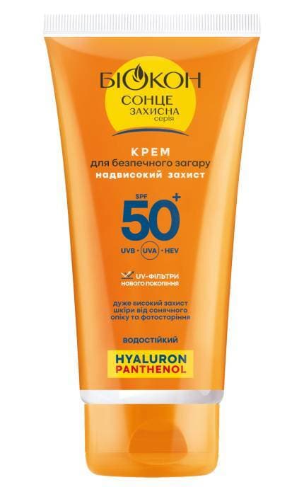 БІОКОН-Крем для засмаги Біокон SPF-50+-4820160039520