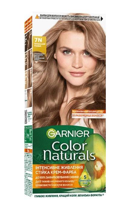 COLOR NATURALS-Фарба для волосся Garnier Color Naturals 7N Натуральний русявий 112 мл-3600541929869
