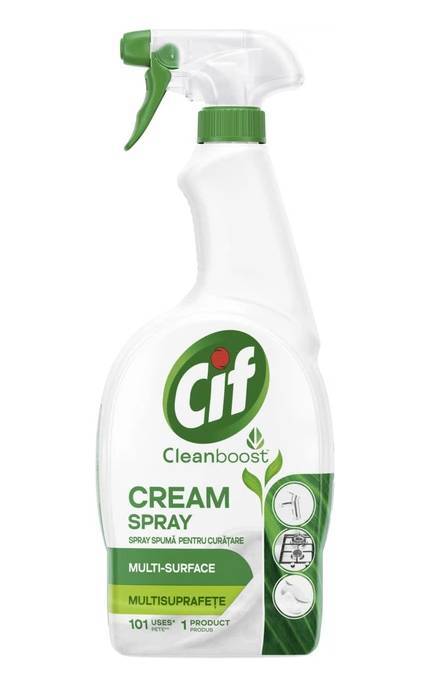 CIF-Крем-спрей Cif для чищення різних видів поверхностей 700 мл-8720182836403