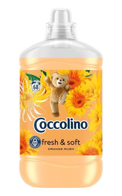 COCCOLINO-Концентрований кондиціонер для білизни Coccolino Свіжість та м'якість з нотами грейпфруту абрикоса та малини 1. 7 л-8720181410659