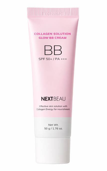 NEXTBEAU-Крем для лица Nextbeau Collagen BB Light Beige 50 г-8809696983596