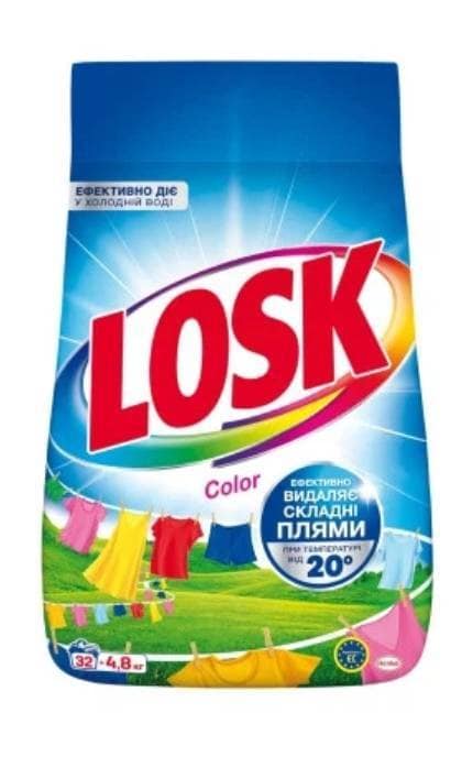 LOSK-Стиральный порошок Losk Color для стиральных машин 4.8 кг-9000101805635