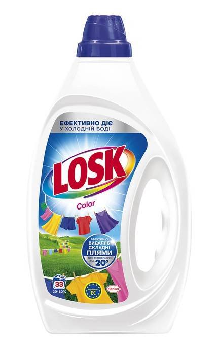 LOSK-Гель для прання Losk Color 33 циклів 1.485 л-9000101800449