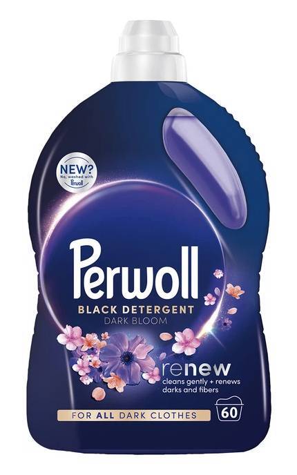 PERWOLL-Гель для стирки Perwoll Восстановление и аромат для тёмной одежды 3000 мл-9000101811322
