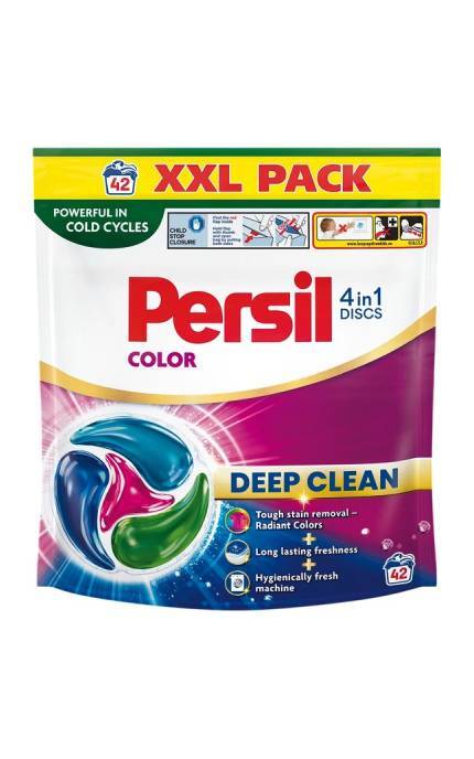 PERSIL-Диски для стирки Persil Color 4in1 Discs Deep Clean 42 шт-9000101846010