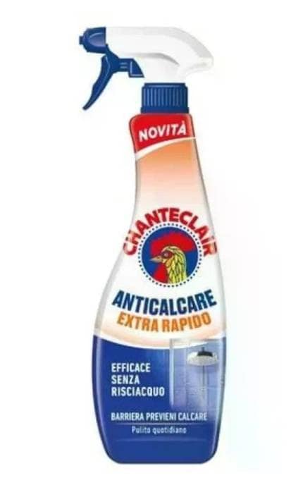 CHANTECLAIR-Спрей для чистки ванн ChanteClair Anticalcare Universale Aceto Bianco для удаления известкового налета с уксусом 625 мл-8015194518394