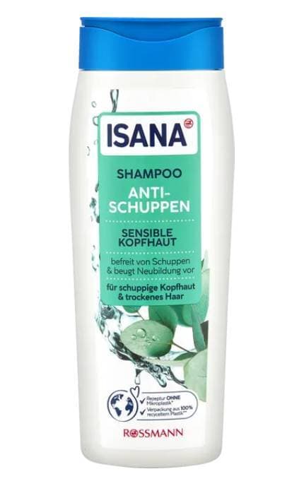 ISANA-Шампунь проти лупи Isana для чутливої шкіри голови 300 мл-4068134071095