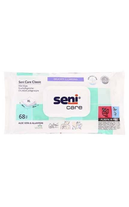 SENI-Серветки вологі Classic Care Seni для догляду за шкірою 68 шт-5900516422462
