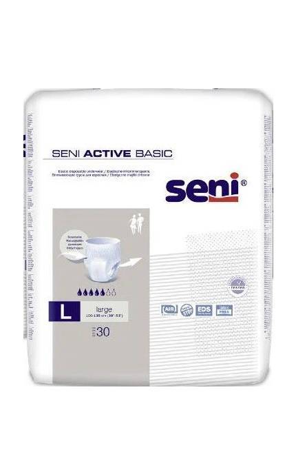 SENI-Урологические трусы для взрослых Seni Active Basic Large 30 шт-5900516699673