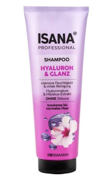 ISANA HAIR PROFESSIONAL-Шампунь для волосся Isana Professional гіалуронова кислота і блиск 250 мл-4305615929125