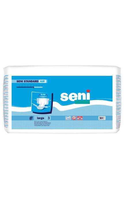 SENI-Подгузники для взрослых Seni Standard Air Large 30 шт-5900516693596