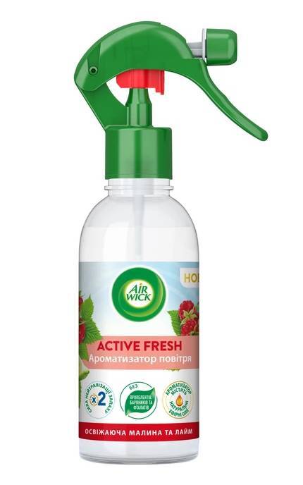 AIR WICK-Ароматизатор воздуха Air Wick Освежающая малина и лайм 237 мл-4820232970881